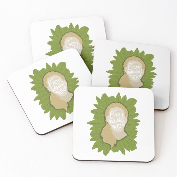 Item preview, Jane Goodall - Every Individual Matters Quote designed and sold by Red Barn  Co-Op.