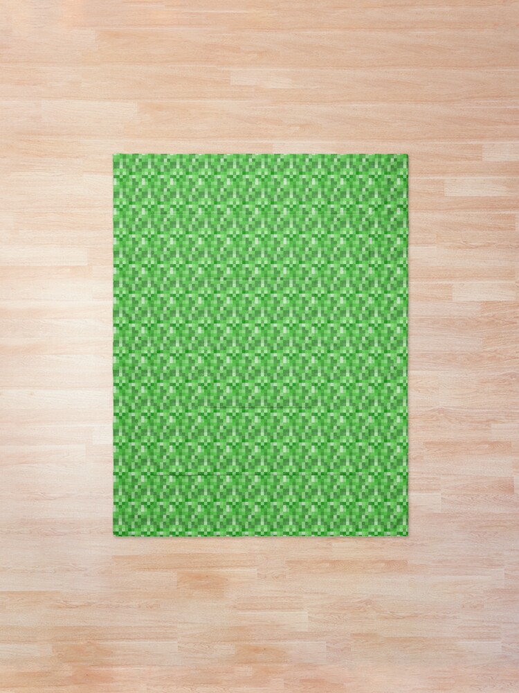 Minecraft Creeper Green Pattern Comforter By Nopemom Redbubble