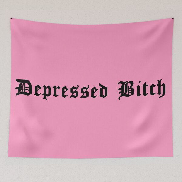 Item preview, Depressed Btch designed and sold by mothernatural.