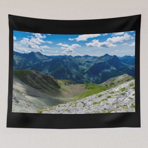 Item preview, Oil painting mountain landscape designed and sold by Gatae.