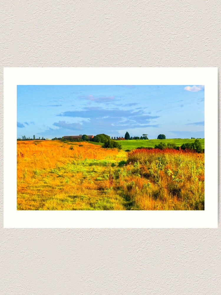 Norfolk Countryside U K Art Print By Vjnewman Redbubble