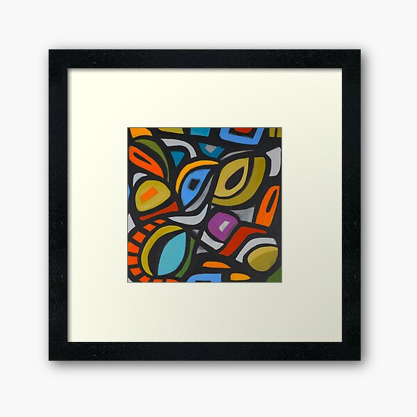 Mazatlan Cubism Framed Art Print