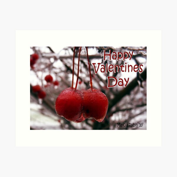 Aperçu de l'œuvre Two of a Kind - Blank Valentines Day Card créée et vendue par Marcia Rubin.