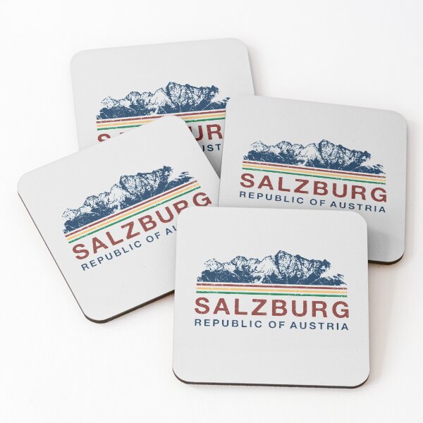 Item preview, Salzburg Austria Mountains Austrian Skiing Retro designed and sold by IronEcho.