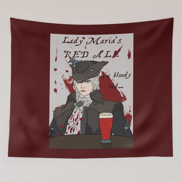 Item preview, Beer Souls - Lady Maria's Red Ale  designed and sold by DigitalCleo.