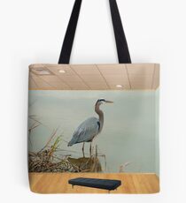 The Great Blue Heron Room Tote Bag