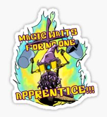 Magic Waits for No One! Sticker