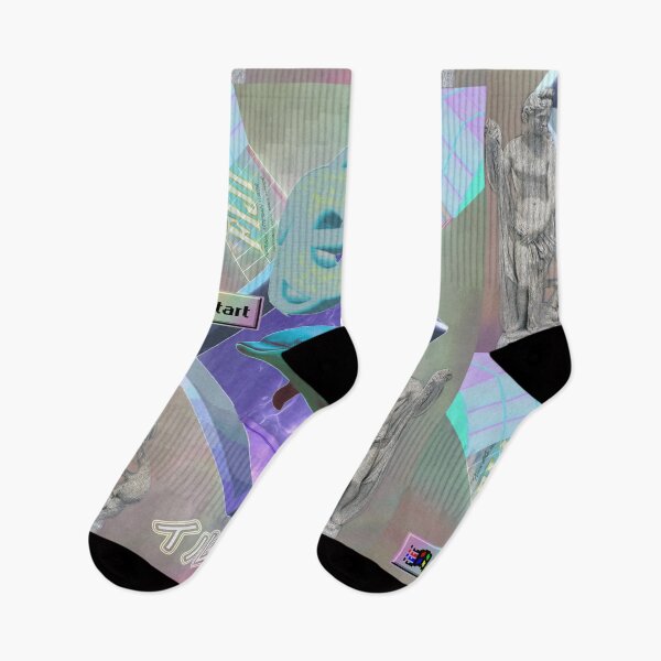 Item preview, Vaporwave dolphin explores the Internet designed and sold by DigitalCleo.