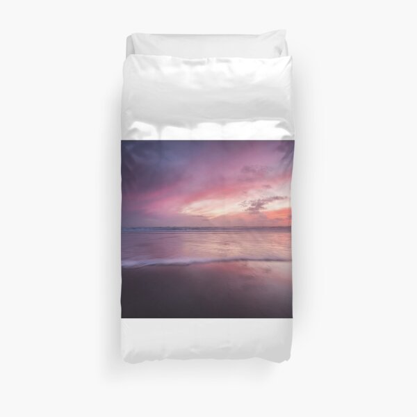 Dusk seascape Duvet Cover