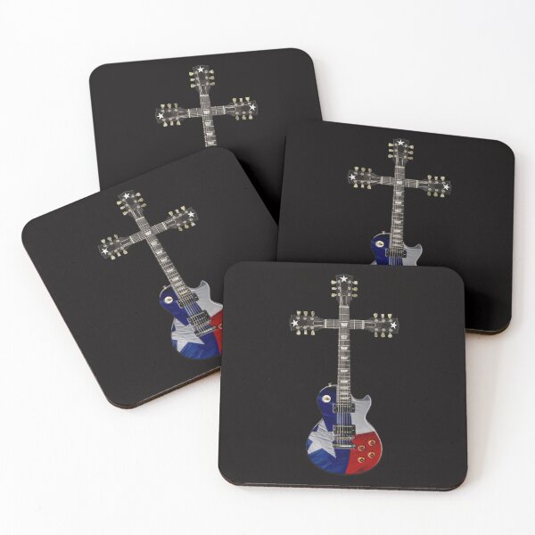 Item preview, Texas Flag Guitar And Headstock Cross designed and sold by Warren Paul Harris.