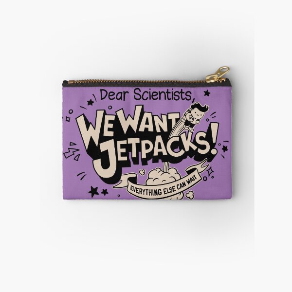Item preview, We Want Jetpacks! designed and sold by pijaczaj.
