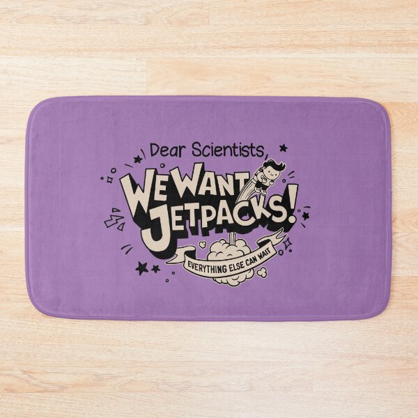 Item preview, We Want Jetpacks! designed and sold by pijaczaj.