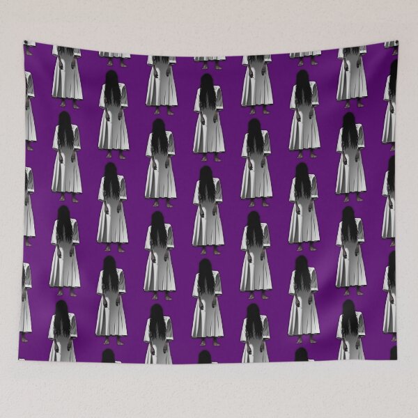 Item preview, Copy of Scary Samara on Purple designed and sold by Elsie Starkey.
