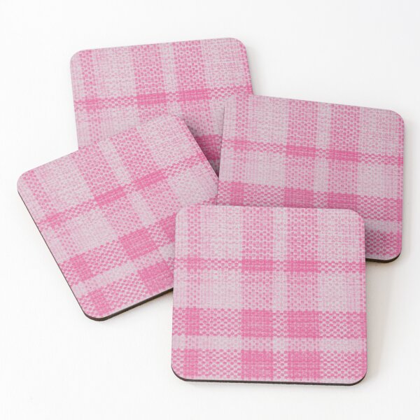 Item preview, Dusky pink tartan designed and sold by FerretSteph.
