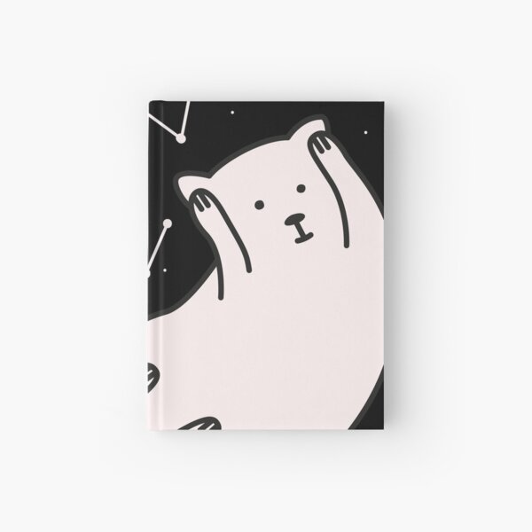 Space Cat Hardcover Journal