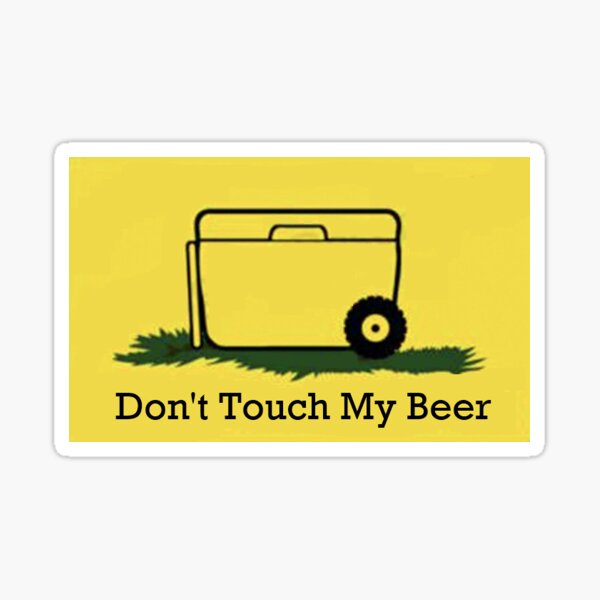 Item preview, No toques mi cerveza (No me pises) designed and sold by laytonestates.