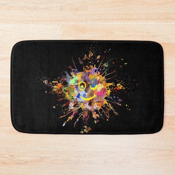 Item preview, color blob smiley designed and sold by TShirtsByMs.