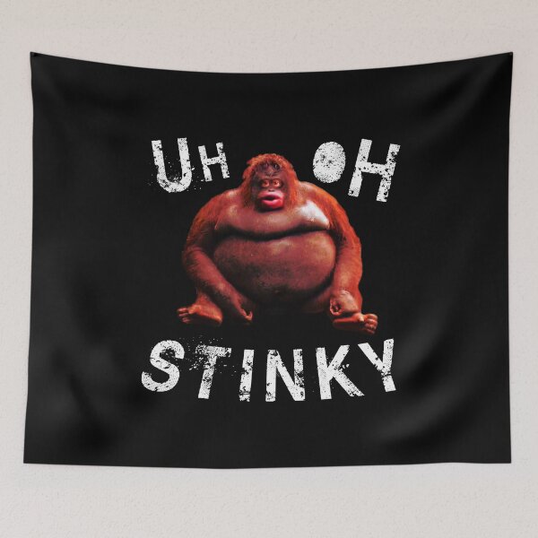 Item preview, Uh Oh Stinky Le Monke Funny Dank Meme designed and sold by brian60174.