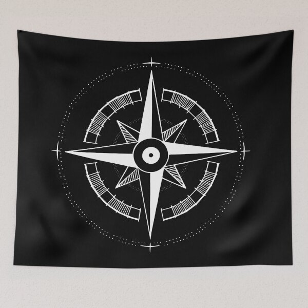 Item preview, Compass II (White) designed and sold by SoulArtLove.