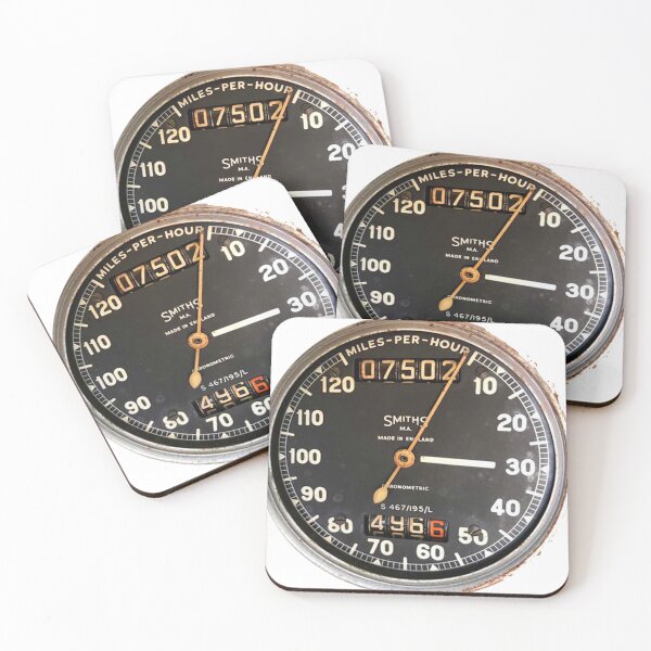 Item preview, classic motorcycle speedometer designed and sold by JohnLowerson.