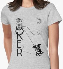 Joker Monkey Women's Fitted T-Shirt