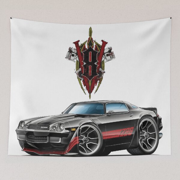 Item preview, 1980 Z28-Black V8 Logo designed and sold by nakedlunch02.