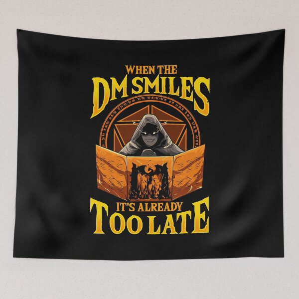 Item preview, When the DM Smiles It's Already Too Late Tabletop designed and sold by perfectpresents.