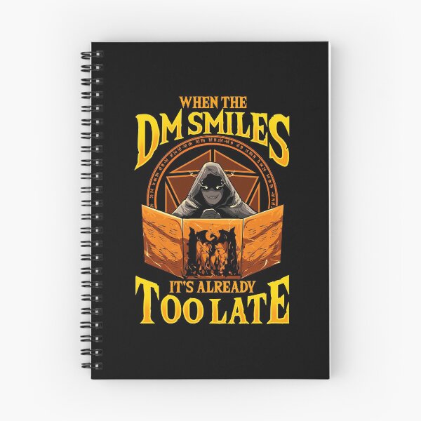 Item preview, When the DM Smiles It's Already Too Late Tabletop designed and sold by perfectpresents.