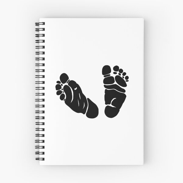 Item preview, Baby Feet Silhouette designed and sold by Prawny.