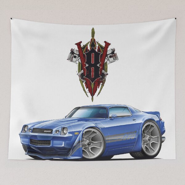 Item preview, 1980 Z28-Blue V8 Logo designed and sold by nakedlunch02.