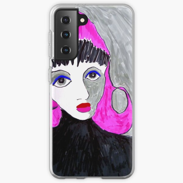 Lovely Lana in Pink Samsung Galaxy Soft Case