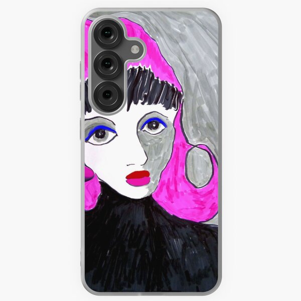 Lovely Lana in Pink Samsung Galaxy Soft Case