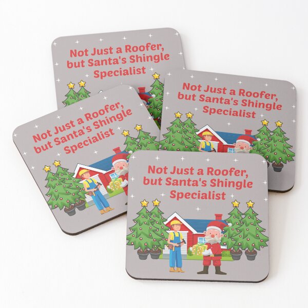 Item preview, Santas Shingle Specialist Tradesman Framer Builder. designed and sold by MAXXEXCHANGE.
