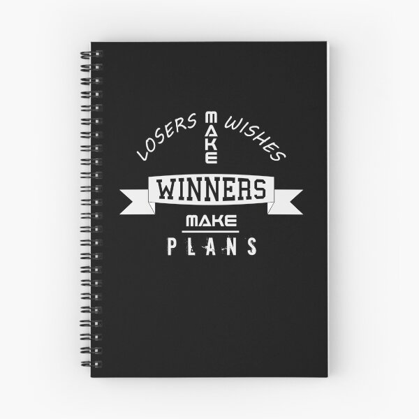 Item preview, Winners Make Plans - Inspiration and Motivation designed and sold by Erewego.