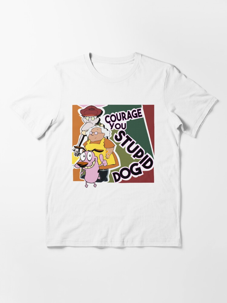 courage the cowardly dog t shirt