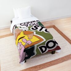Courage The Cowardly Dog - Courage, You Stupid Dog Comforter