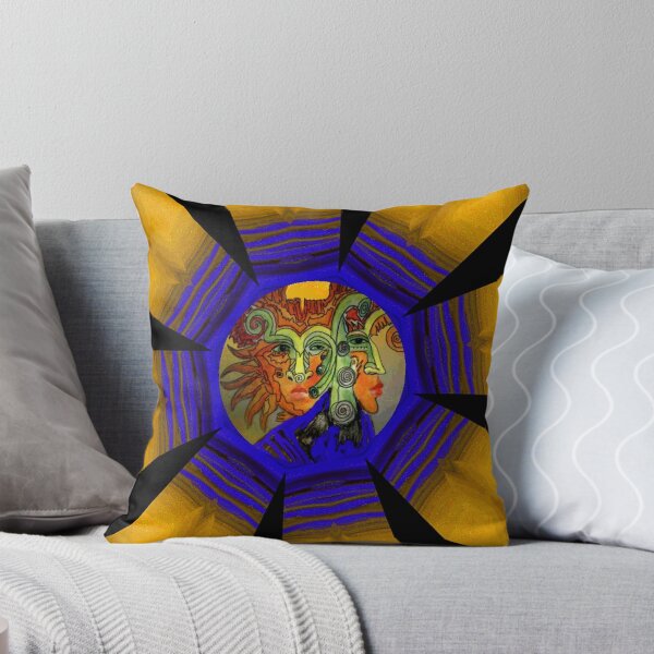 Royal Mystery Throw Pillow
