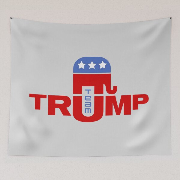 Aperçu de l'œuvre Team Trump GOP Elephant créée et vendue par SanfordStudio.