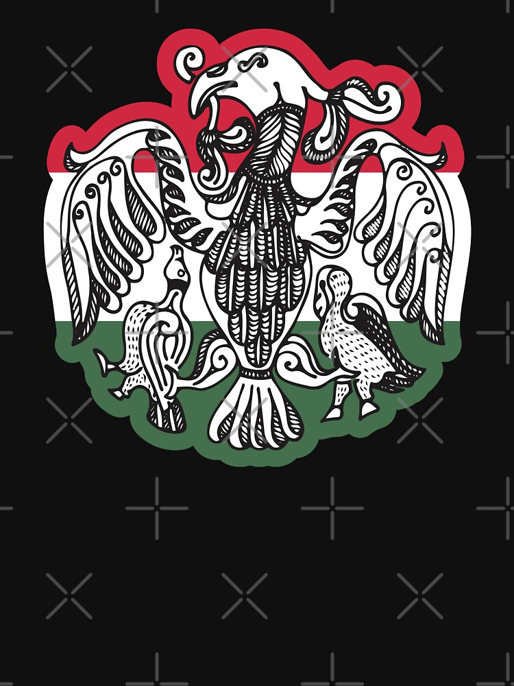 "Turul hungarian flag creation myth protector spirit phenix shaman ...