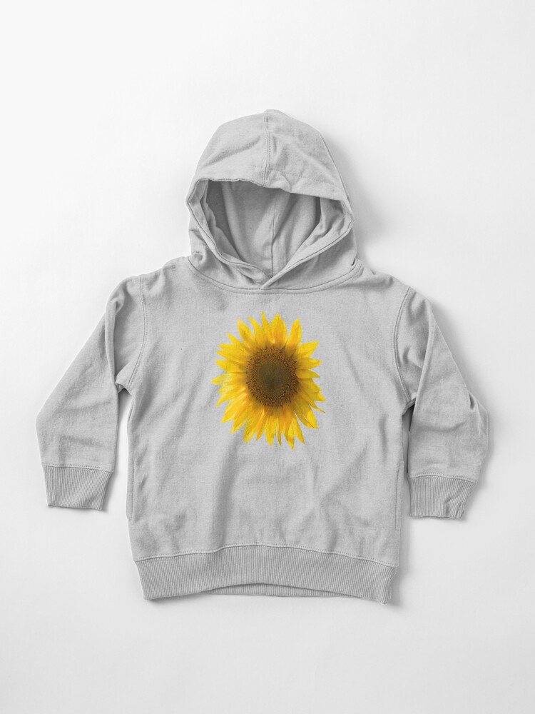 Sudadera con capucha para bebé «El amarillo girasol con flores de filtro de  paisaje es una cita motivacional de felicidad» de iresist | Redbubble