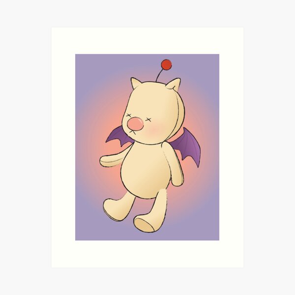 Moogle Art Print