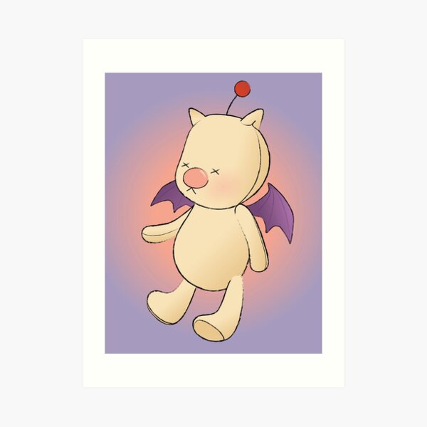 Moogle Art Print