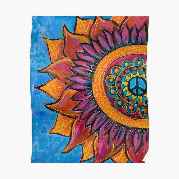 Peace Mandala Poster