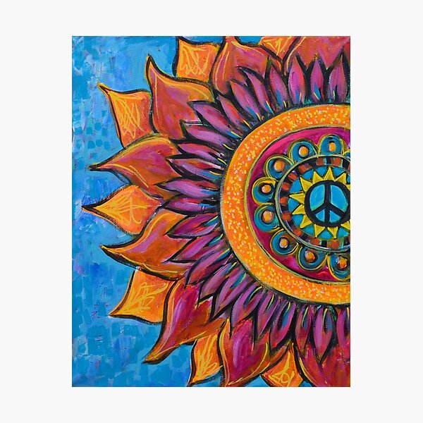 Peace Mandala Photographic Print
