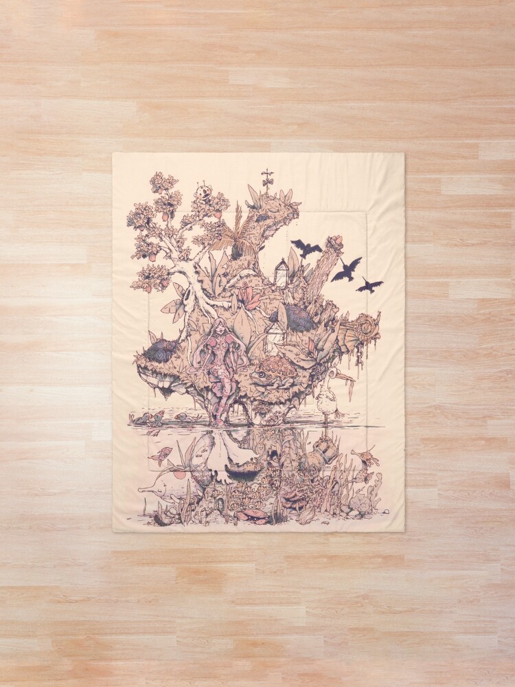 Alternate view of Fig Tree Island Comforter