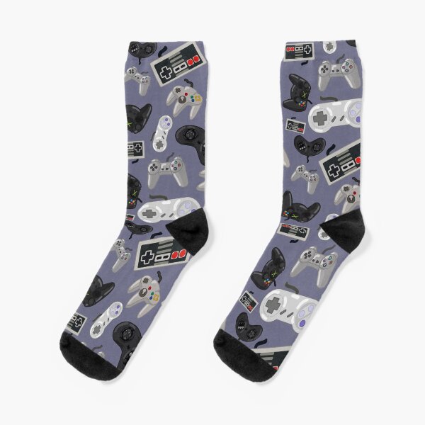 Item preview, Old School Video Game Controllers - Repeating Pattern designed and sold by Daniel Swain Creations.