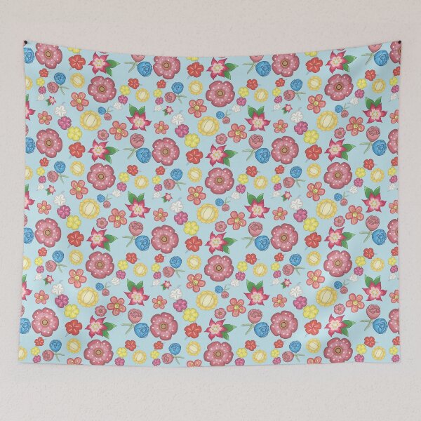 Item preview, Repeating Floral Pattern designed and sold by Daniel Swain Creations.
