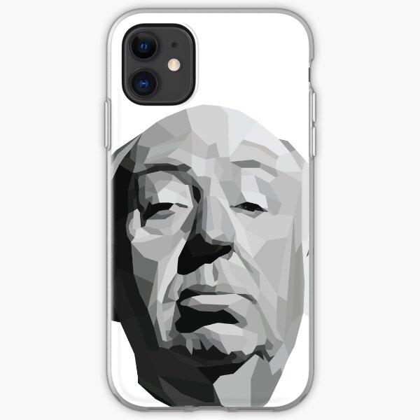 Alfred Hitchcock Geometric Graphic iPhone Soft Case
