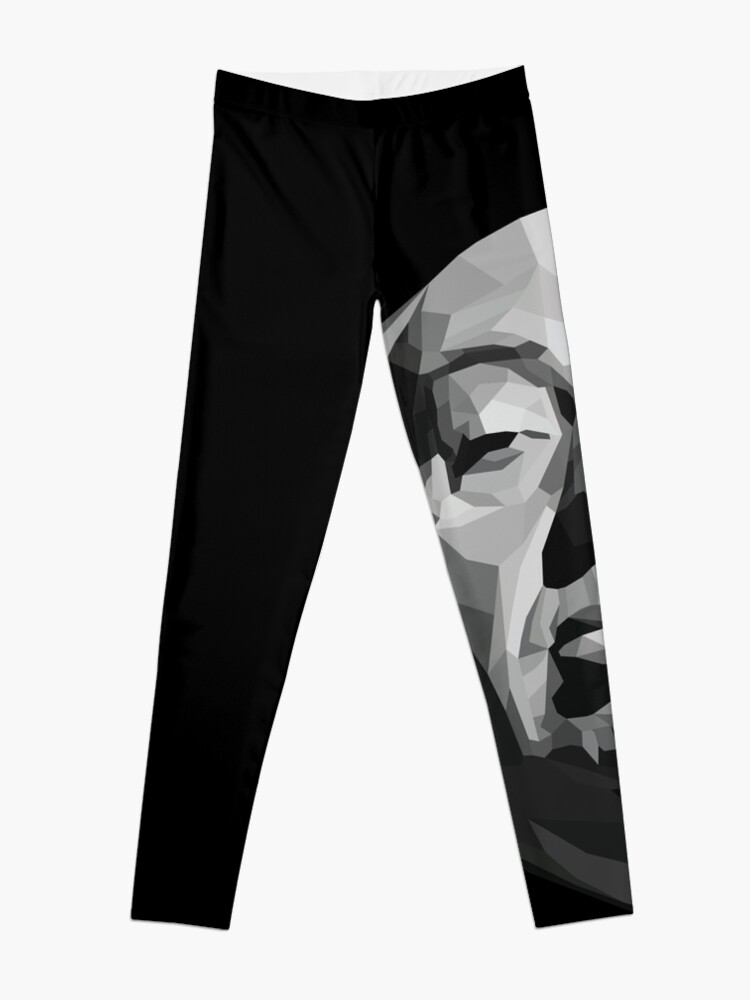 Thumbnail 3 of 5, Leggings, Alfred Hitchcock Geometric Graphic designed and sold by danihops.
