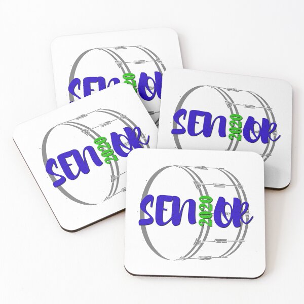 Item preview, Senior 2020 - Marching Band - Bass Drum designed and sold by BandMomDesigns.